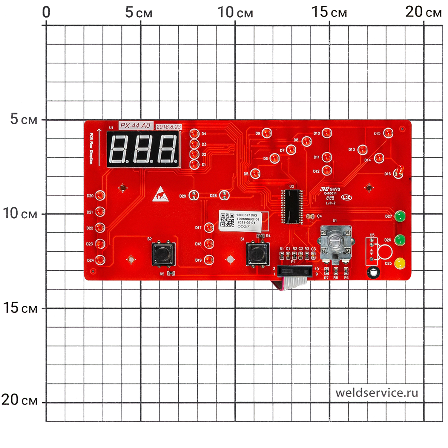 Плата 10068860 TIG200PACDC(E201B)