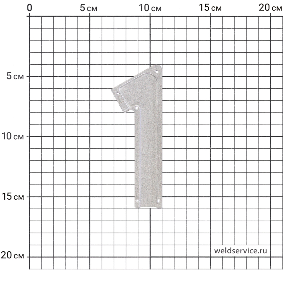 Пластина обжимная (100-1) LaserWeld