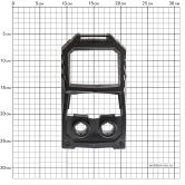 Панель передняя пластик (ARC220(Z28403)
